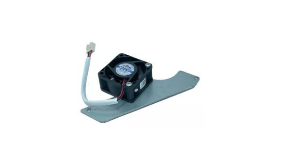 VENTILADOR AXIAL 12Vcc COM CABO 300MM COM CARCAÇA DE 16 CM P/ INVERSOR